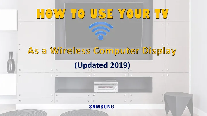 How to use your TV as a Wireless Computer Display (Updated 2019)