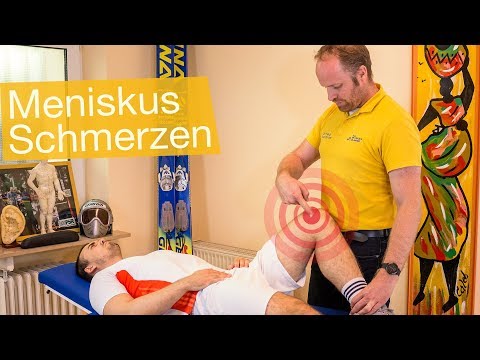 Meniskus Schmerzen  / Meniskusriss ⚡️ Untersuchung | Übungen | Therapie  (OP)