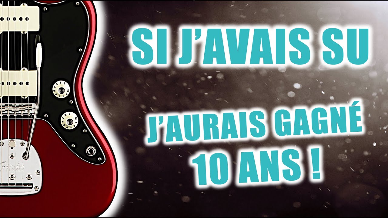 Suivez ces conseils pour exploser votre niveau à la guitare
