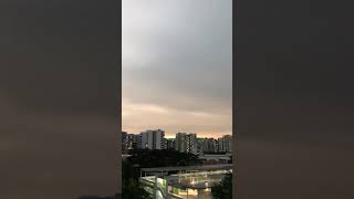 Time lapse of dusk on 5th Aug 2021