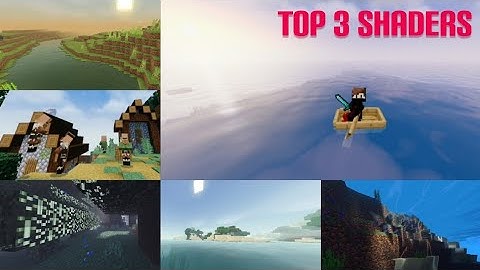 Top 3 shaders for mcpe | Ultra Realistic shaders | With new features