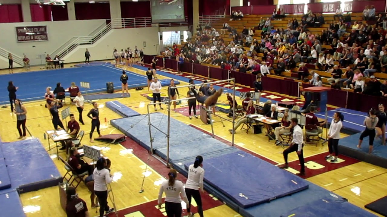 Yale Gymnastics Bars Rotation 11220 YouTube