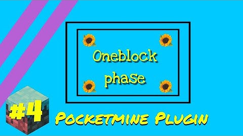 Oneblock Phase | Plugin Pocketmine