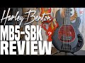 Harley Benton MB5 SBK - Stealthy Stingray 5 Style on a Stingy Budget - LowEndLobster Review