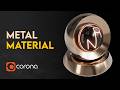 Create Realistic Metal Material in 3Ds Max Using Corona Renderer 2026