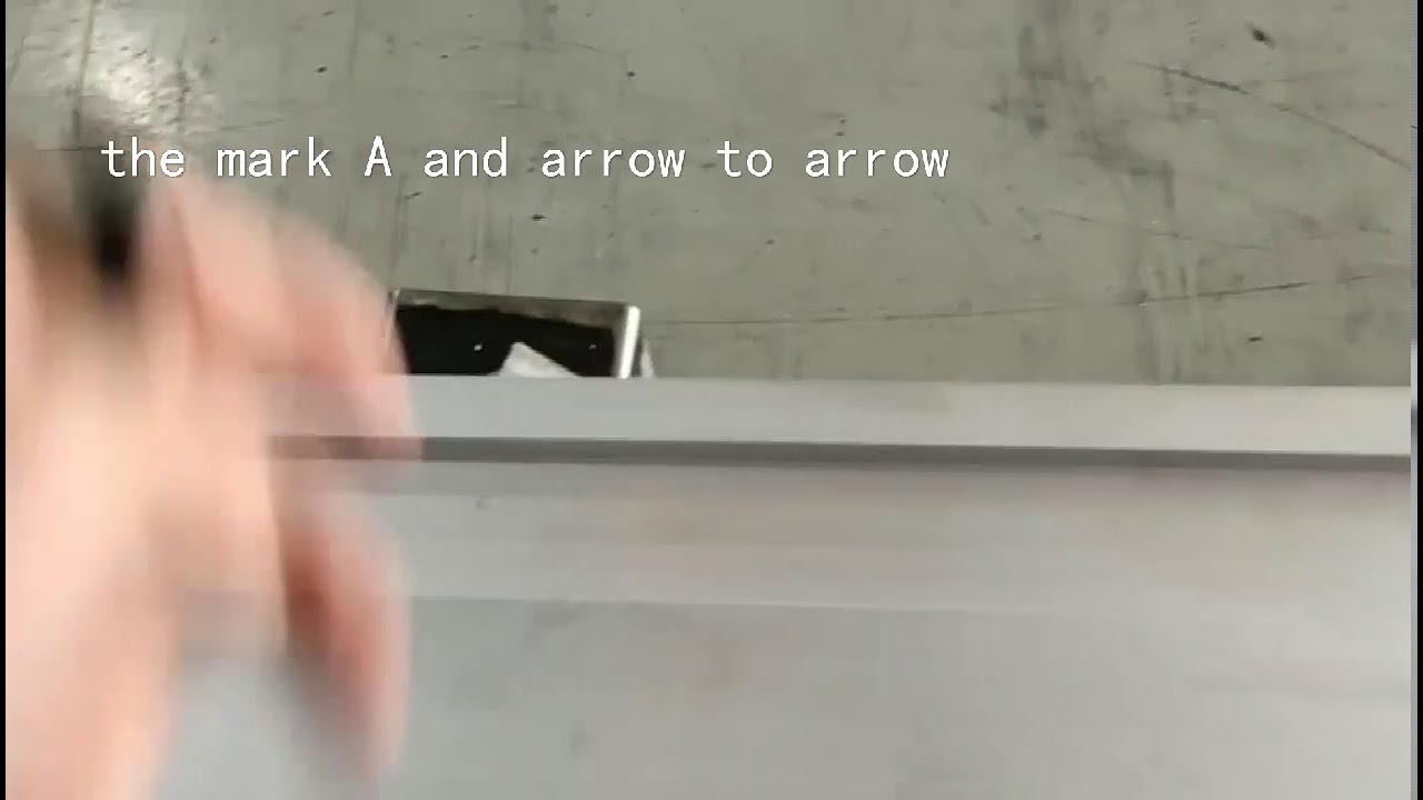 portable plasma cutting machine tracks connect docking method