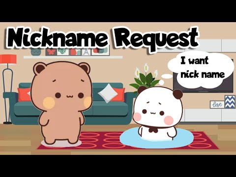 Nick Name  | Bubu Dudu | Goma Peach | Cute Couple | Animation