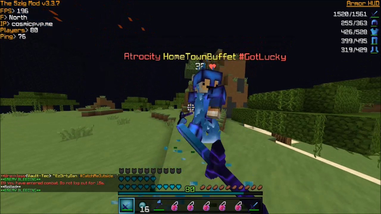 Insane Glitched Divine 4 10 lore Godset Kill on HomeTownBuffet CosmicPvP Fallout