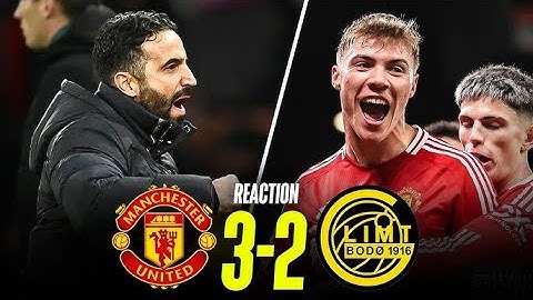 🔥 Højlund on Fire & Rescues Amorim! 🔴 Amorim’s United Beat Bodø/Glimt 3-2