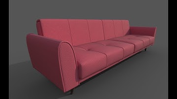3D Sofa Modeling