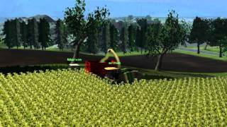 Landwirtschafts, Simulator, 2011, (Arbeiten, auf, der, W.I.P, HOMFELD