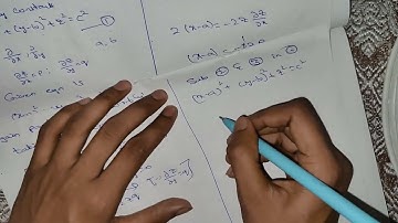 1) Form a PDE by eliminating arbitary constants (x-a)²+(y-b)²+z²=c² in telugu