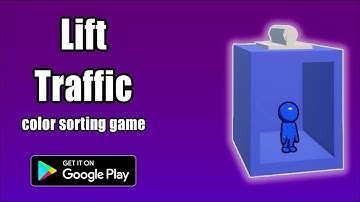 Lift Traffic: elevator sorting game - gameplay