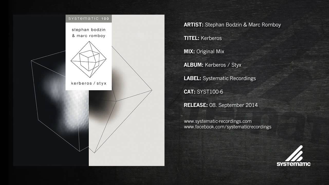 Stephan Bodzin & Marc Romboy - Kerberos (Original Mix) - YouTube