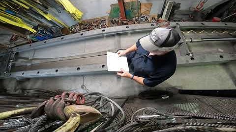 BREAK TEST ON 2 PLY 4" WIDE POLYESTER WEB SLING