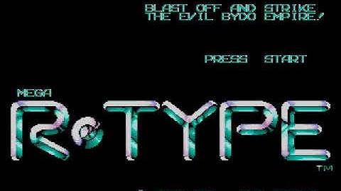 R-Type for Sega Mega Drive/Genesis (work in progress)