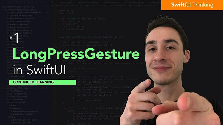 How to use LongPressGesture in SwiftUI | Continued Learning #1