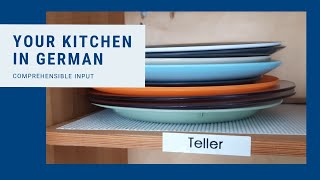 Was gibt es in der Küche? - comprehensible German input (kitchen) screenshot 2