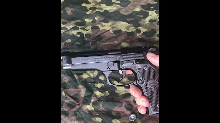 DOUBLE ACTION/SINGLE ACTION AUTOLOADER Beretta 92FS Double Action Function #shortsfeed #beretta92fs