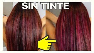 🔥 Color Fantasia SIN TINTE!!! ⭐ Hazlo misma CASA con una mascarilla!! - YouTube