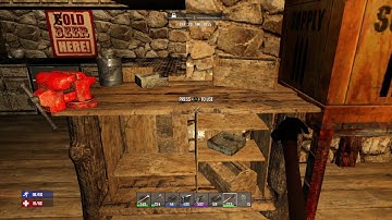 7 Days to Die - Workbench Tutorial - How to get it and use it on the console