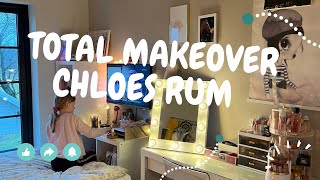 Total makeover av Chloes rum, allt ska ut - FIXA RUMMET !