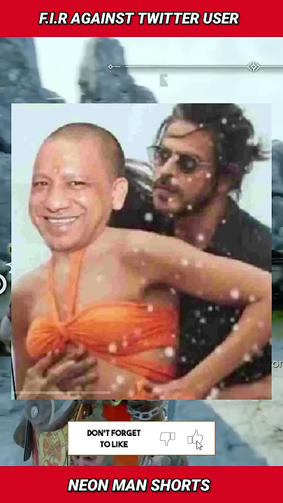 F.I.R Against Twitter User for doing this | Pathaan Shah Rukh Deepika Padukone & CM Yogi Adityanath