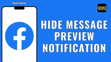 How to Hide Facebook Message Preview Notification