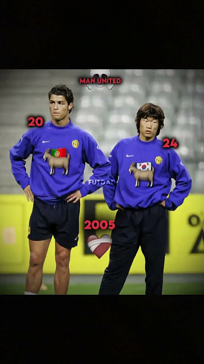 Ronaldo X Ji sung Park ☠️☠️ #football #viral #tranding #shorts