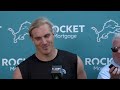 Detroit Lions players meet with the media on August 8 | 2023 Training Camp Day 12