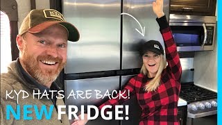 ¡NUEVO REFRIGERADOR Y NUEVOS GORROS KYD! | LA DESPEDIDA DE CARSON