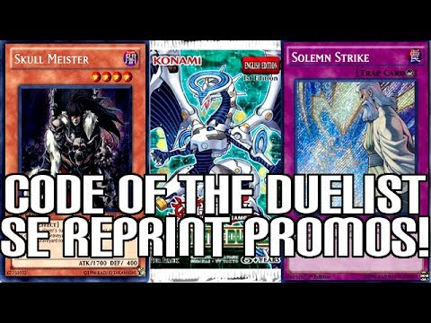 Solemn Strike & Skull Meister REPRINTS!!! - Code of the Duelist Special Edition Promos! - YouTube
