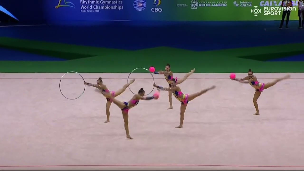 GERMANY group 3 BALLS/2 HOOPS 26,35 - WCh Rio 2025