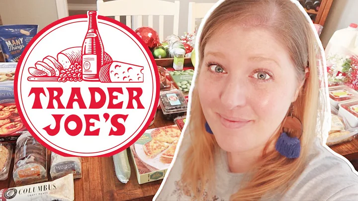 Monthly Trader Joe's Grocery Haul & Our Weekly Meal Plan | VLOGMAS
