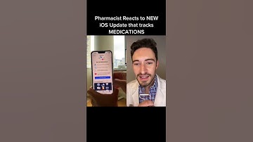 NEW Medication tracking feature on Apple Health App #pharmacist #pharmacy #medication #apple #ios