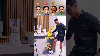 Ronaldo VS Maradona VS Pele VS Messi - Fruit Juggling Challenge 🍏