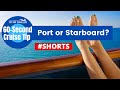 Best Side To Be On? #SHORTS 60-Second Cruise Tip