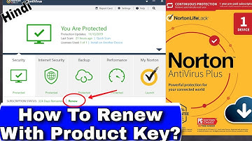 How to Renew Norton antivirus with Product Key? | Norton security
