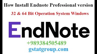 How to download and install Endnote 2025|windows x86