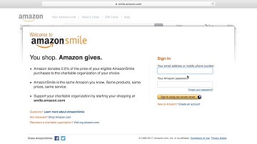 Amazon Smile Tutorial