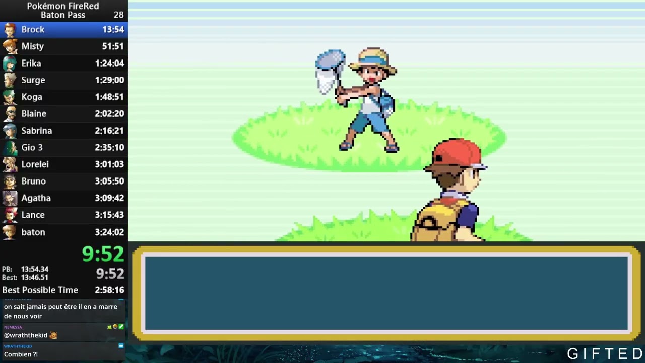 Pokémon FireRed Manipless Baton Pass 