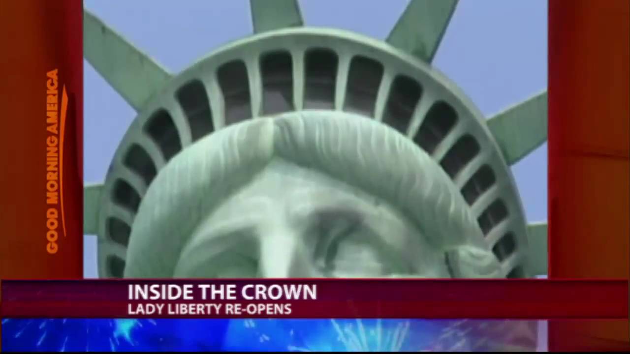 Inside Lady Liberty's Crown (ABC NEWS) YouTube