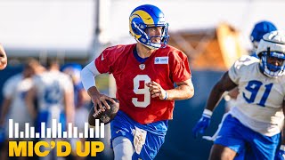 5 Minutes Of Matthew Stafford Mic'd Up At Rams Training Camp