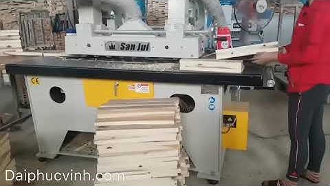 Máy Cưa Lipso Ripsaw Lưỡi Dưới Sanjui | Máy Cưa Rong Ripsaw | Đại Phúc Vinh CNC