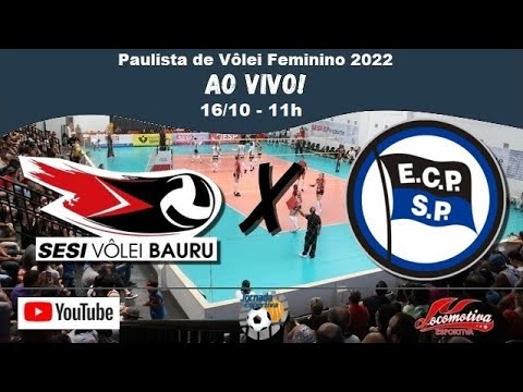 Sesi Vôlei Bauru e EC Pinheiros farão a final do Paulista Feminino