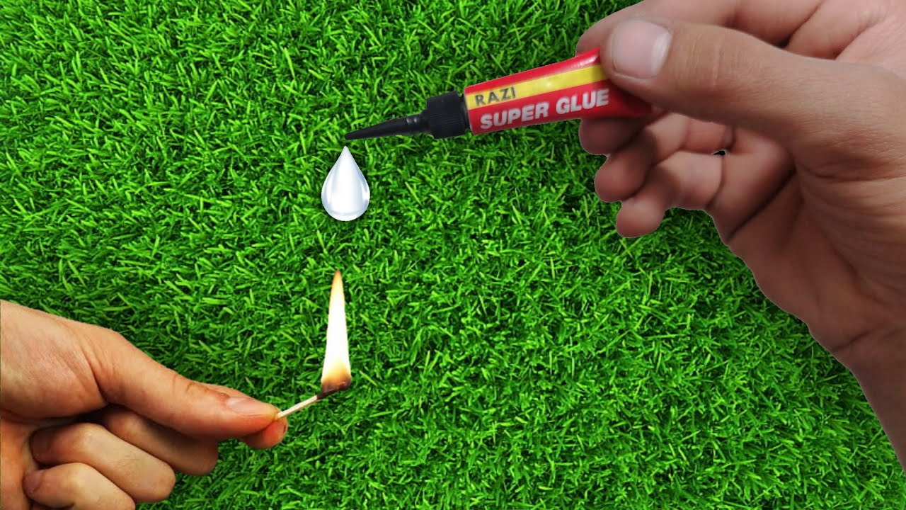 3 interesting methods using super glue and ash !!! YouTube