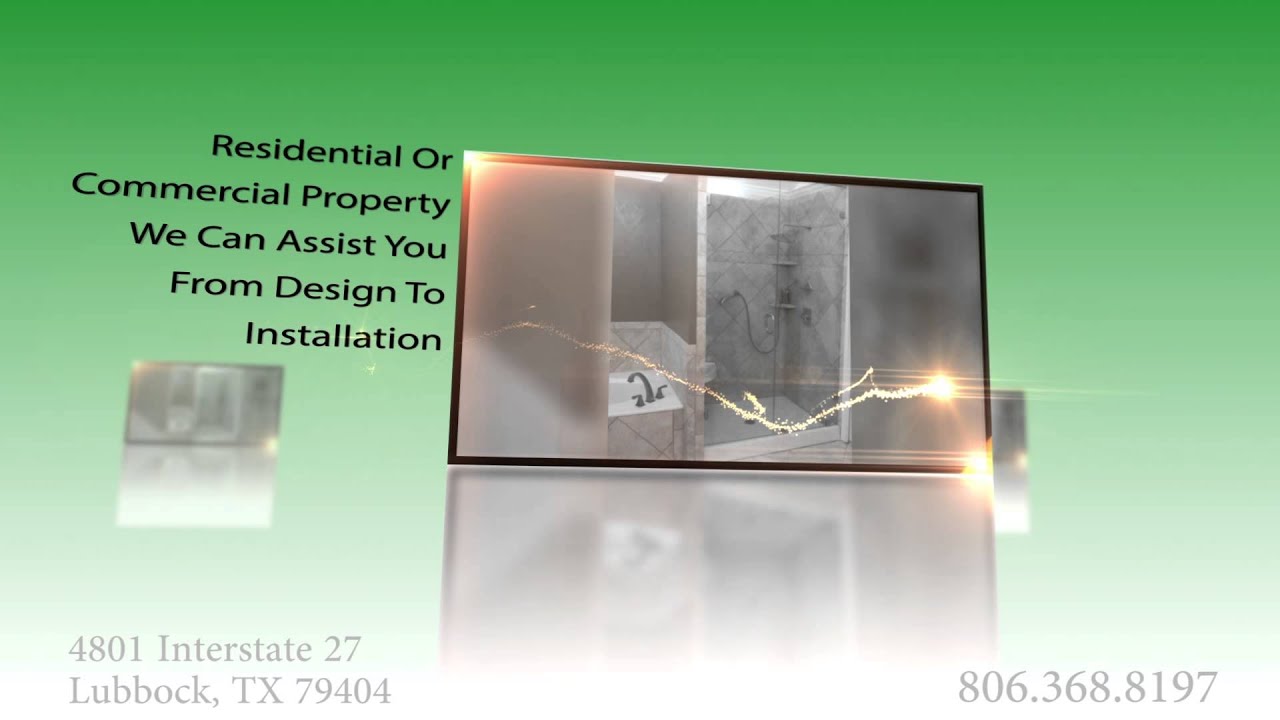 Frameless Shower Doors Lubbock TX South Plains Glass YouTube