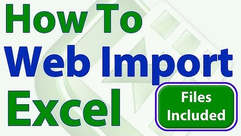 Importing Website Data into Excel: Step-by-Step Tutorial#ExcelTips#DataImport#WebsiteData