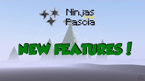 [DevLog] Ninjas Of The Pascia - New  Menu, Checkpoints, Health and Stamina System