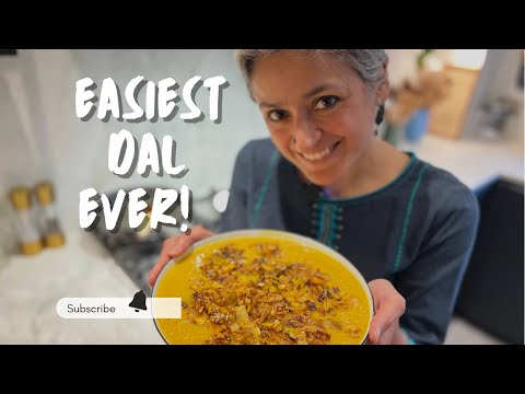 THE EASIEST DAL RECIPE YOU WILL EVER FIND  Delicious coconut leek red lentils  Food with Chetna